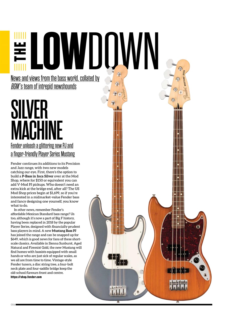 Bass Player UK Preview Pages