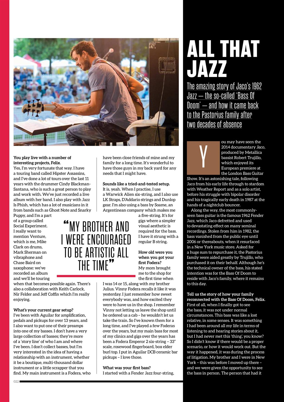 Bass Player UK Preview Pages