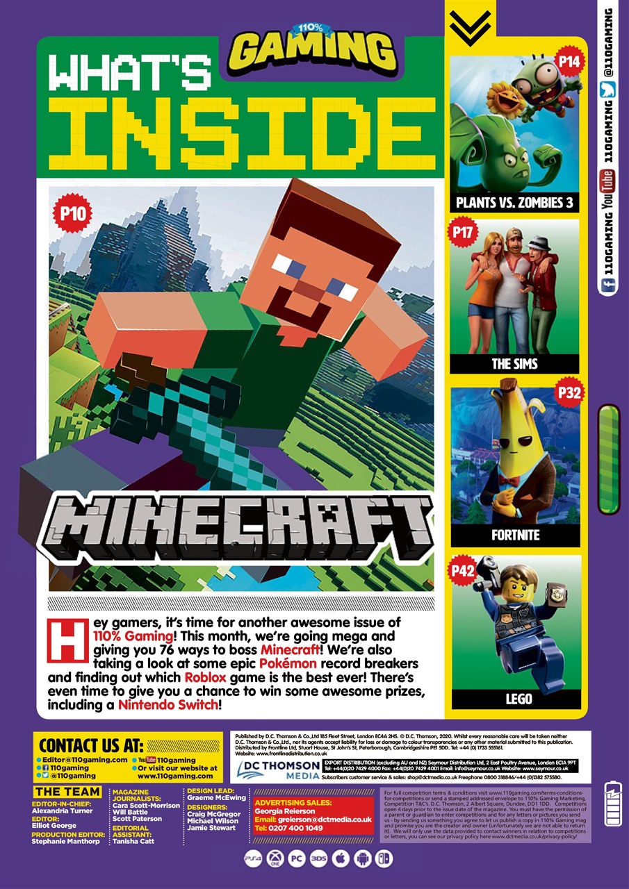 110% Gaming Preview Pages