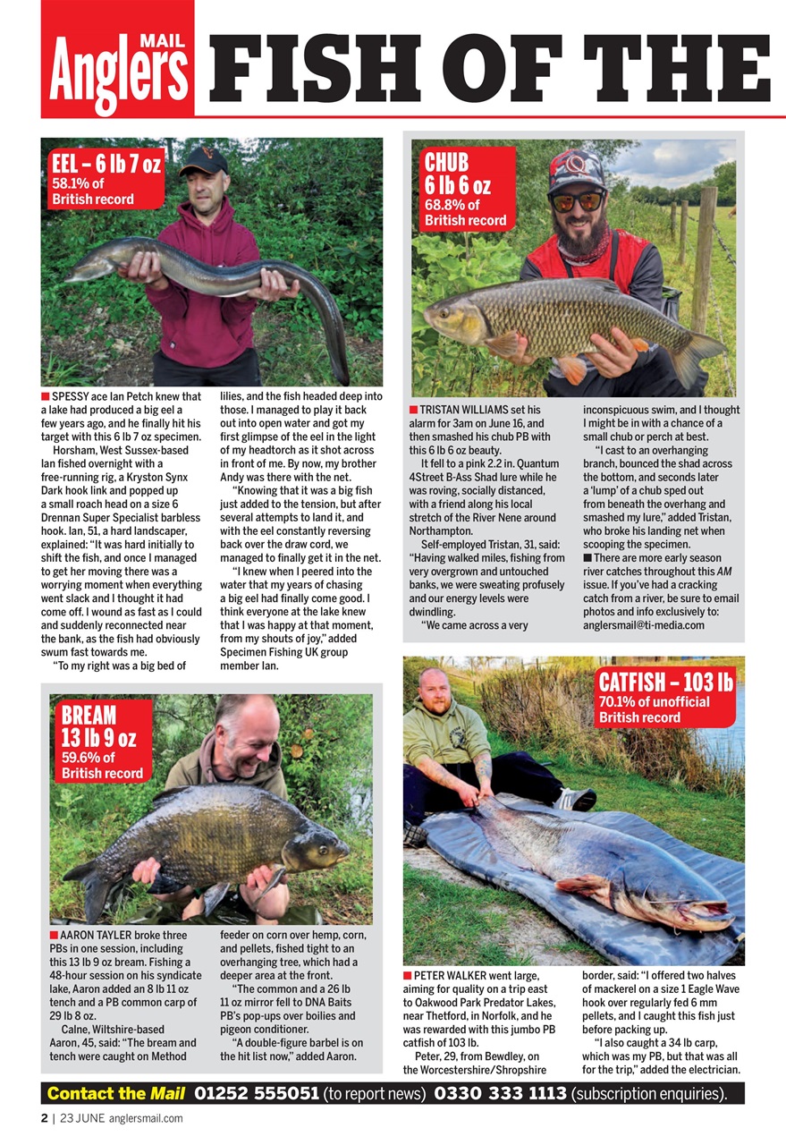 Anglers Mail Preview Pages