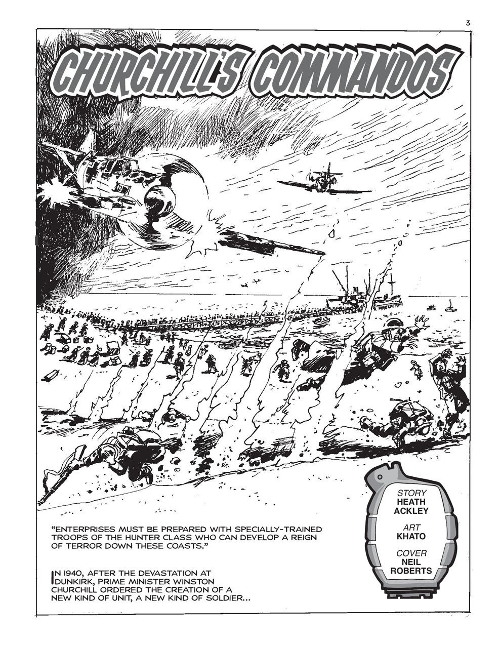 Commando Preview Pages