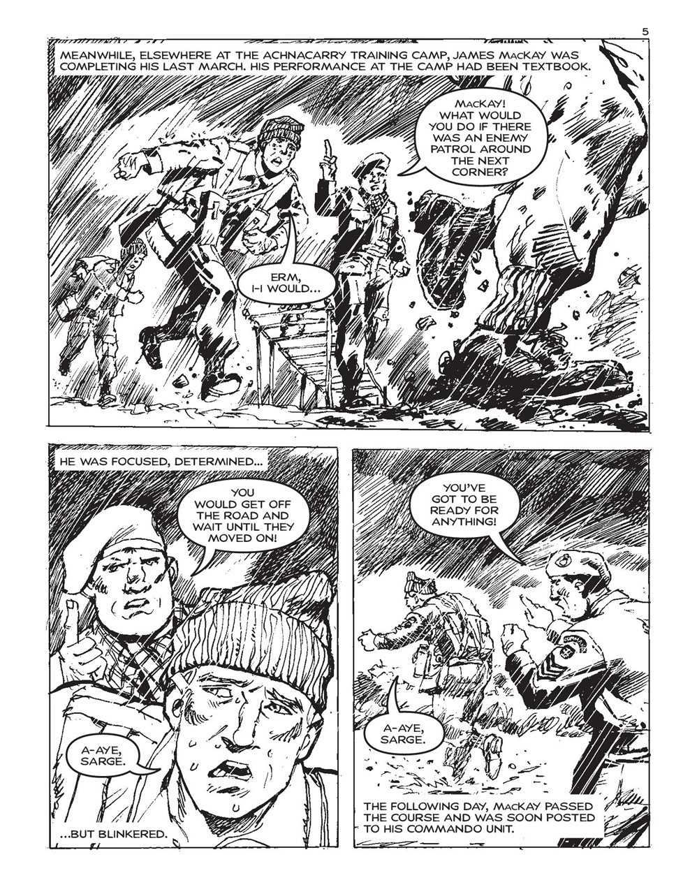 Commando Preview Pages