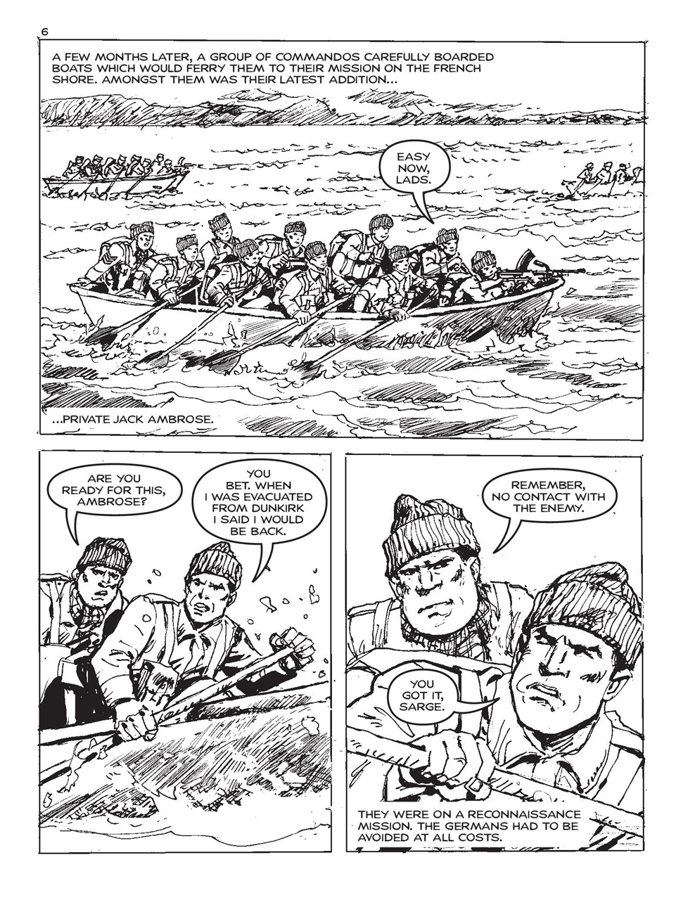 Commando Preview Pages