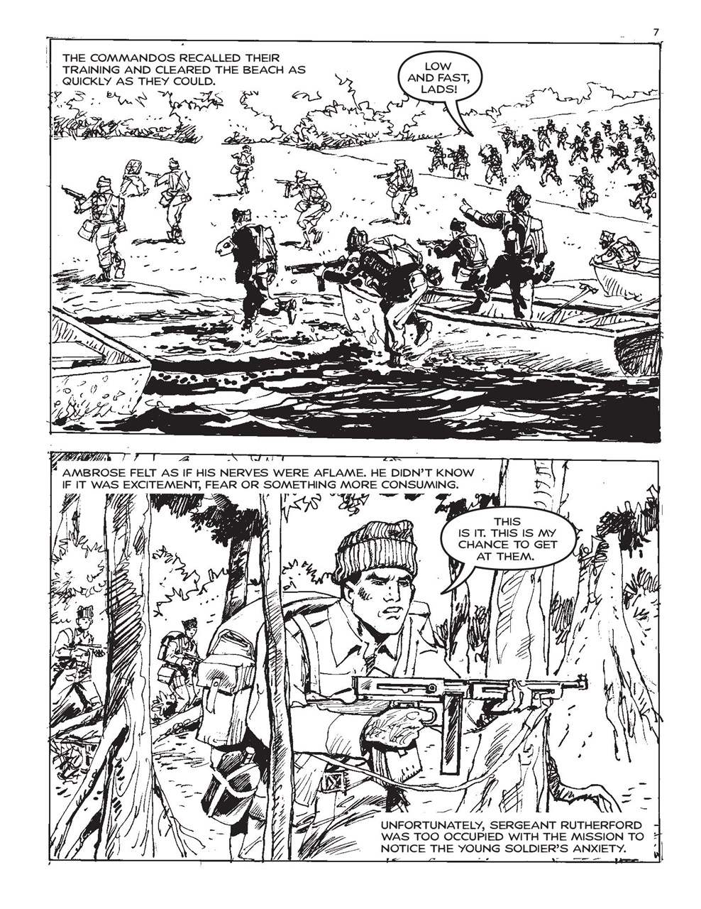 Commando Preview Pages