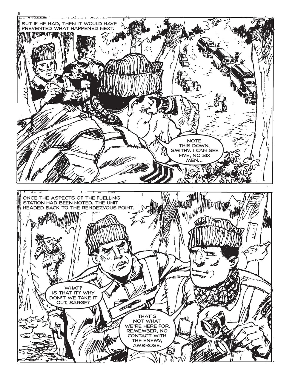 Commando Preview Pages
