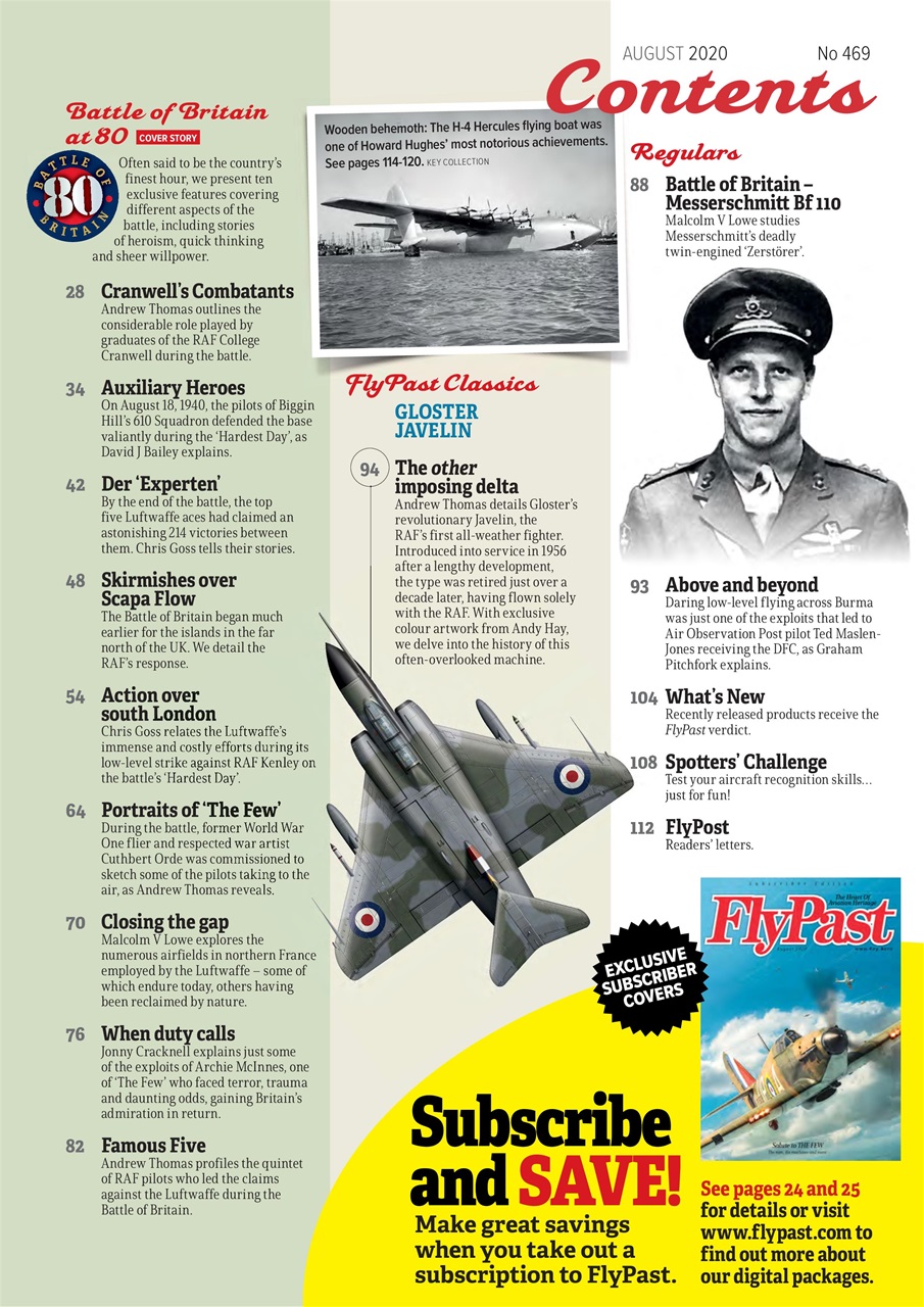 FlyPast Preview Pages