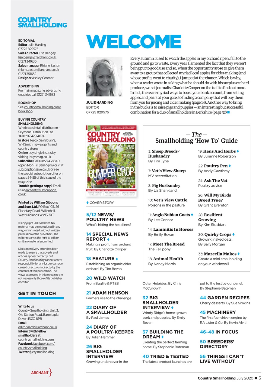 The Country Smallholder Preview Pages