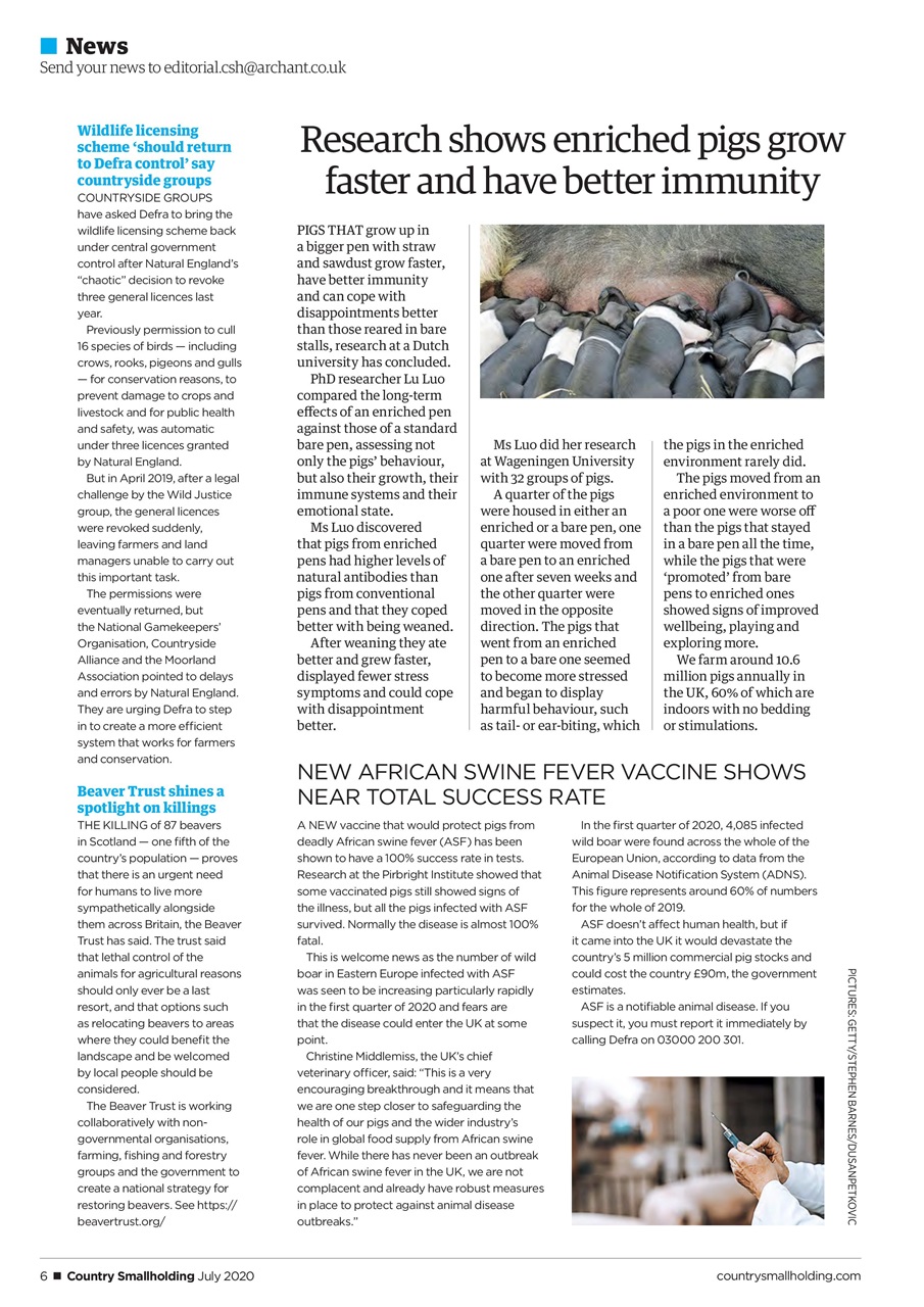 The Country Smallholder Preview Pages