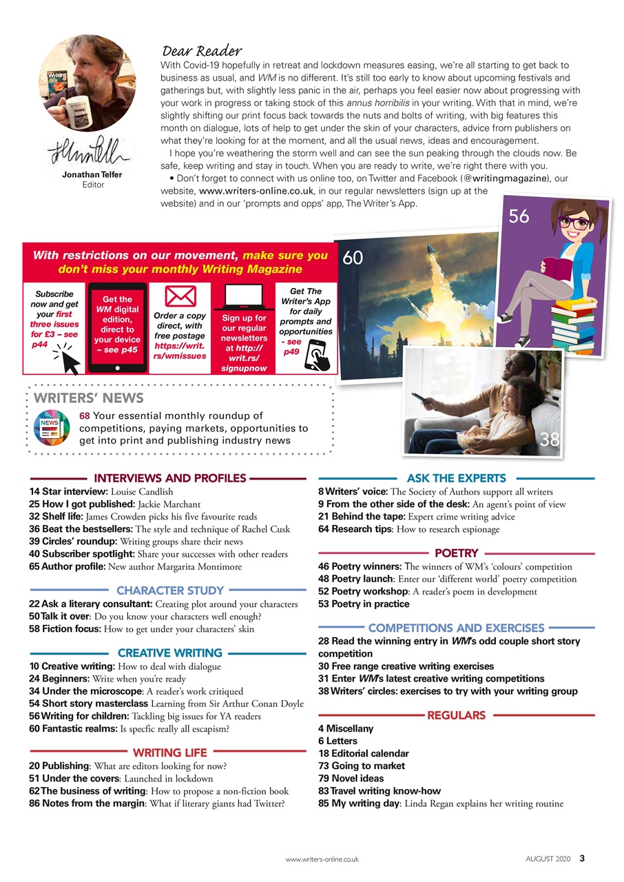 Writing Magazine Preview Pages