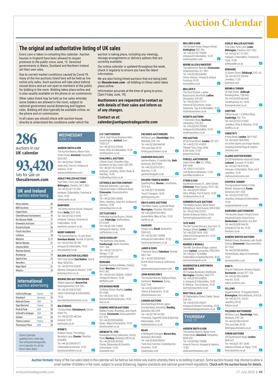 Antiques Trade Gazette Preview Pages