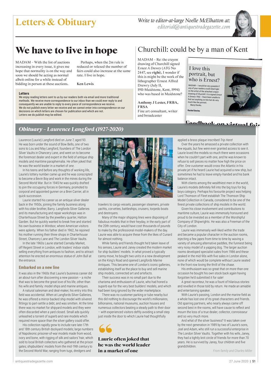 Antiques Trade Gazette Preview Pages