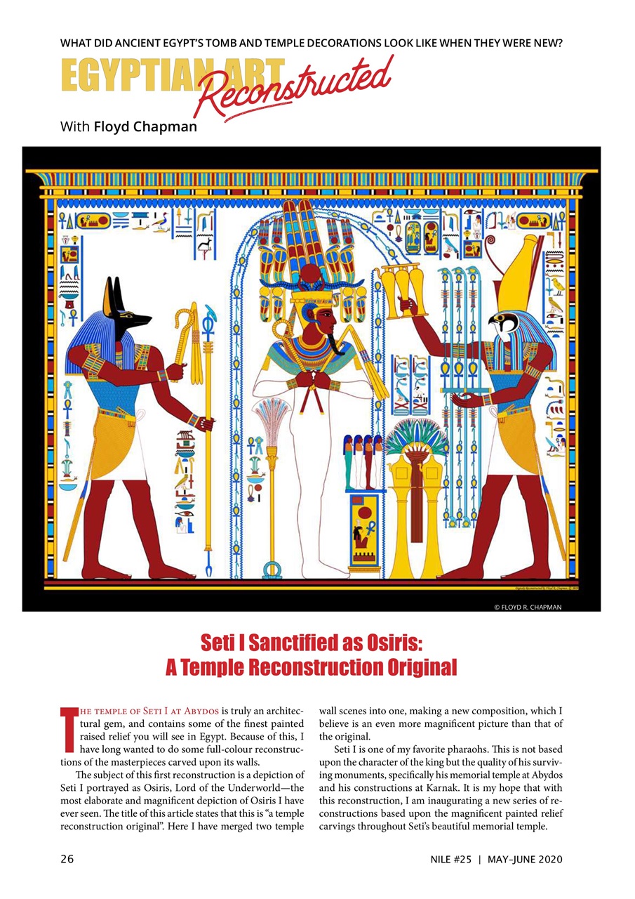 Nile Magazine Preview Pages