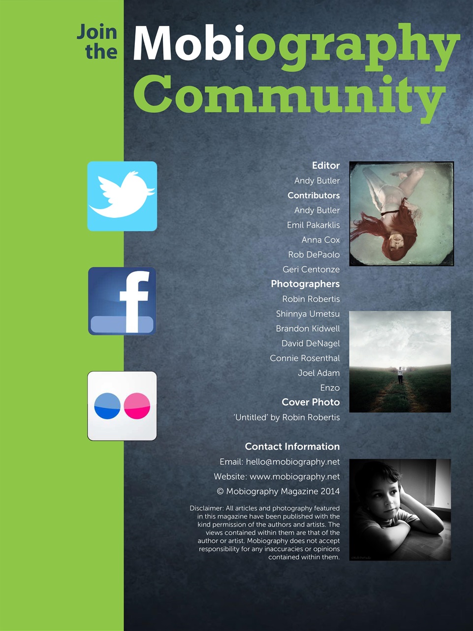 Mobiography Preview Pages