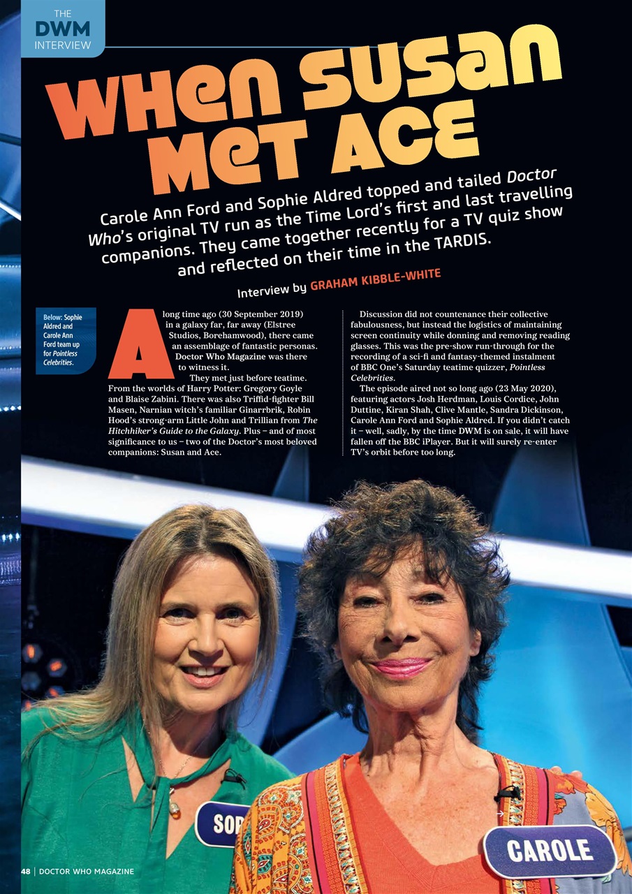 Doctor Who Magazine Preview Pages