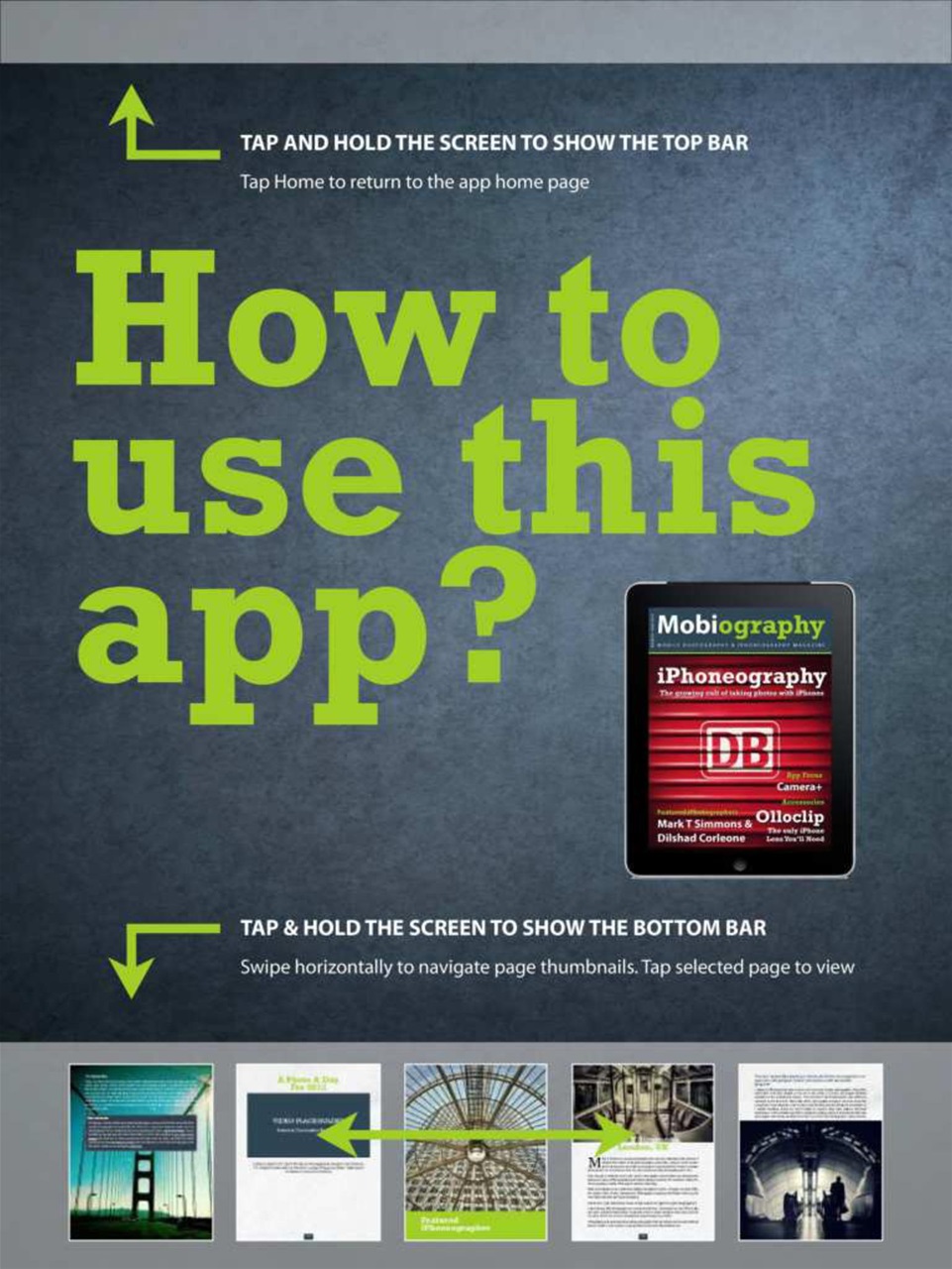 Mobiography Preview Pages