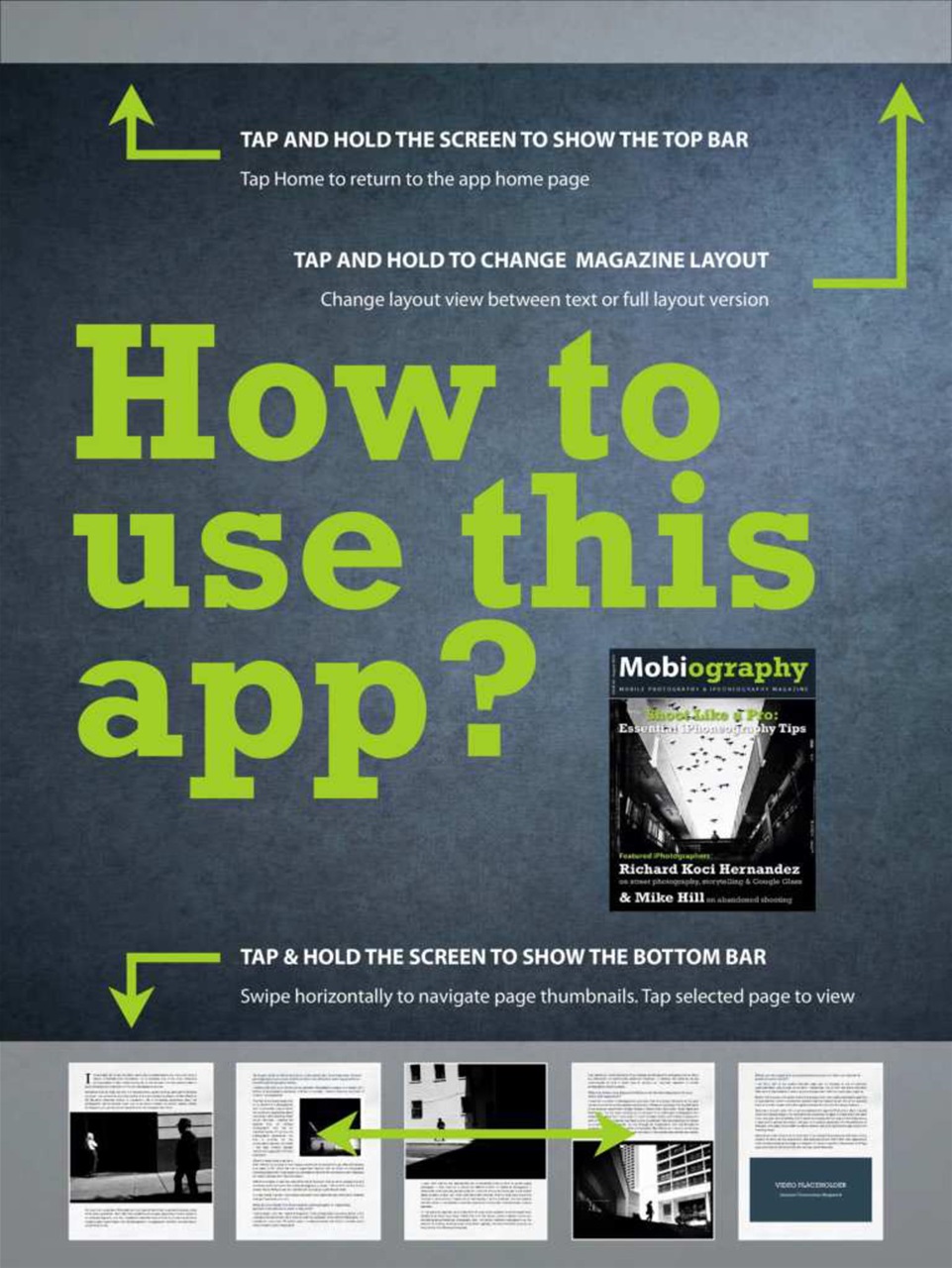 Mobiography Preview Pages