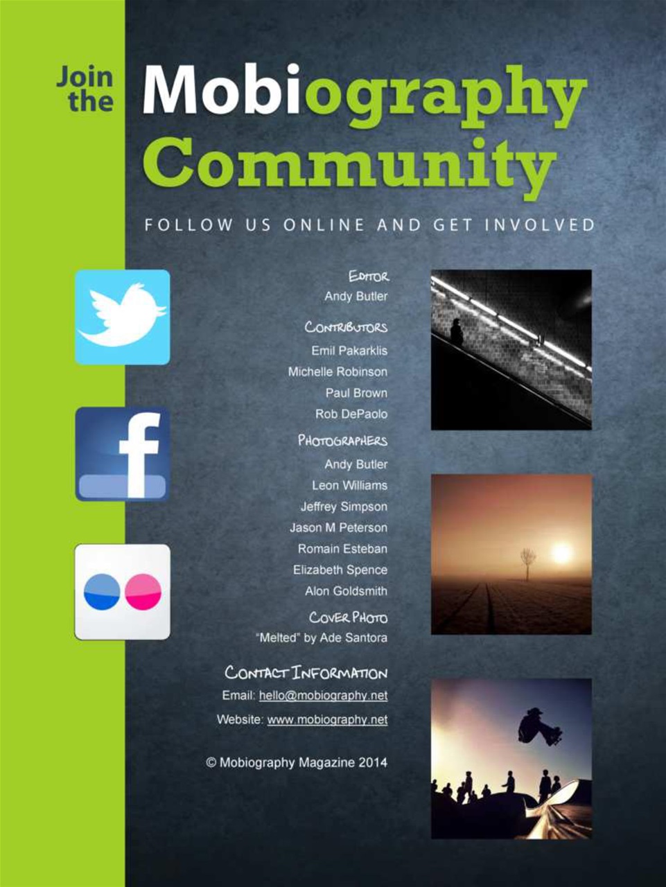 Mobiography Preview Pages