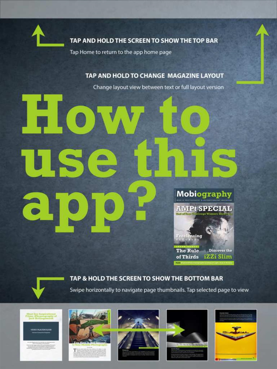 Mobiography Preview Pages