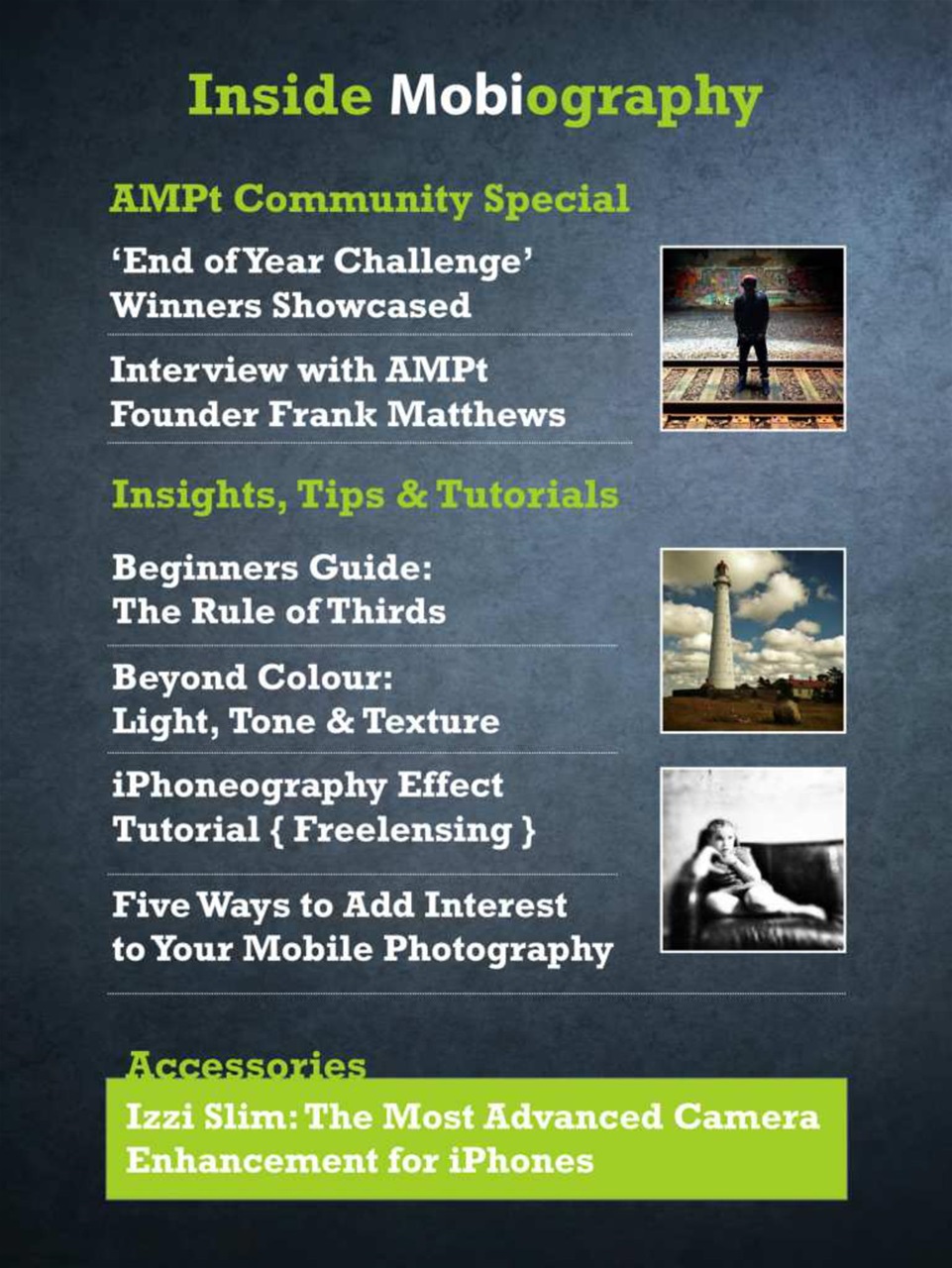 Mobiography Preview Pages