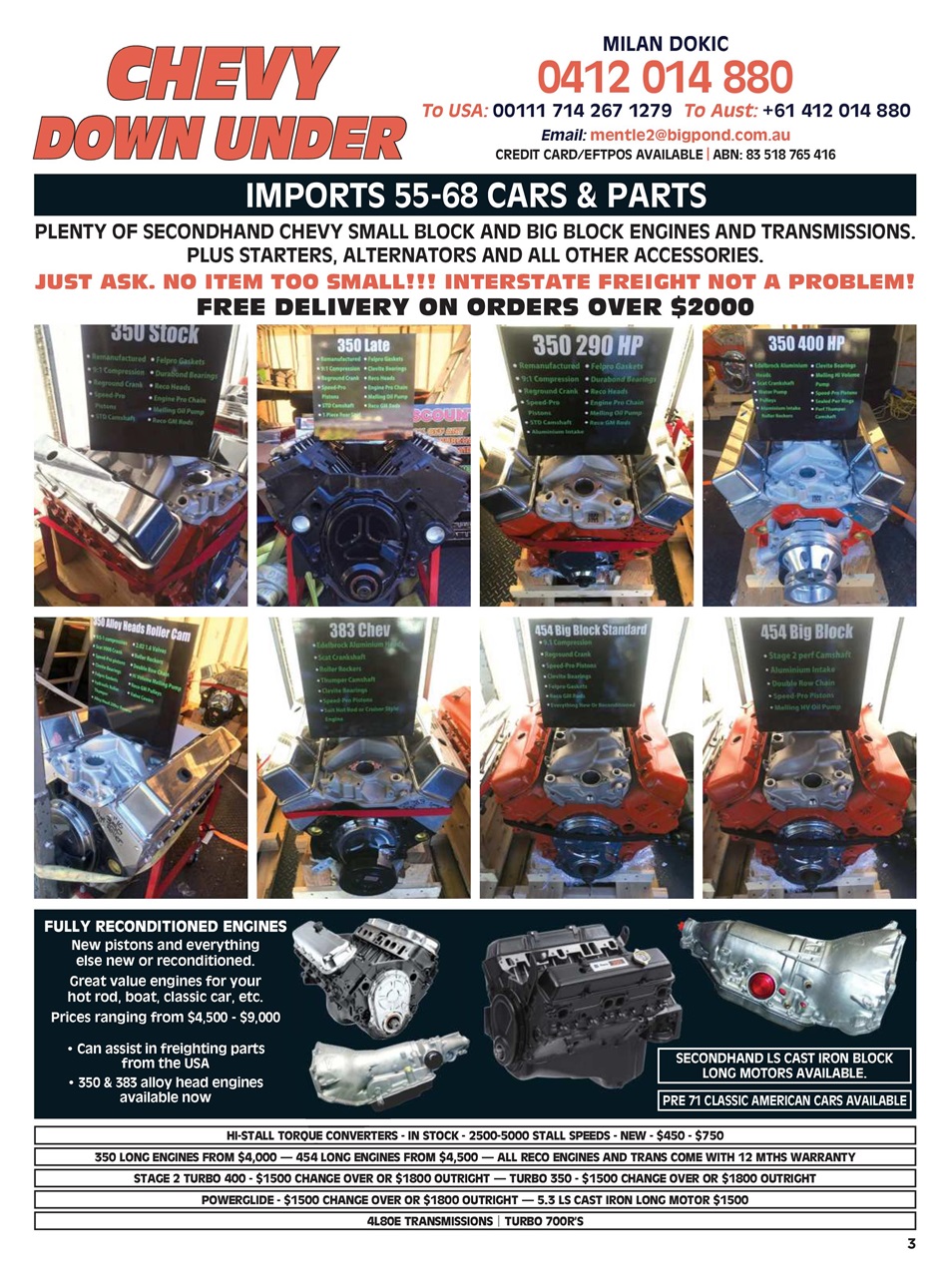 JUST PARTS Preview Pages