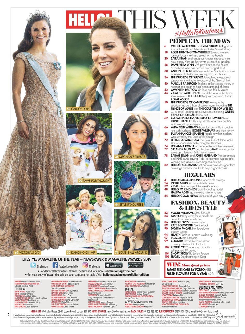 Hello! Magazine Preview Pages