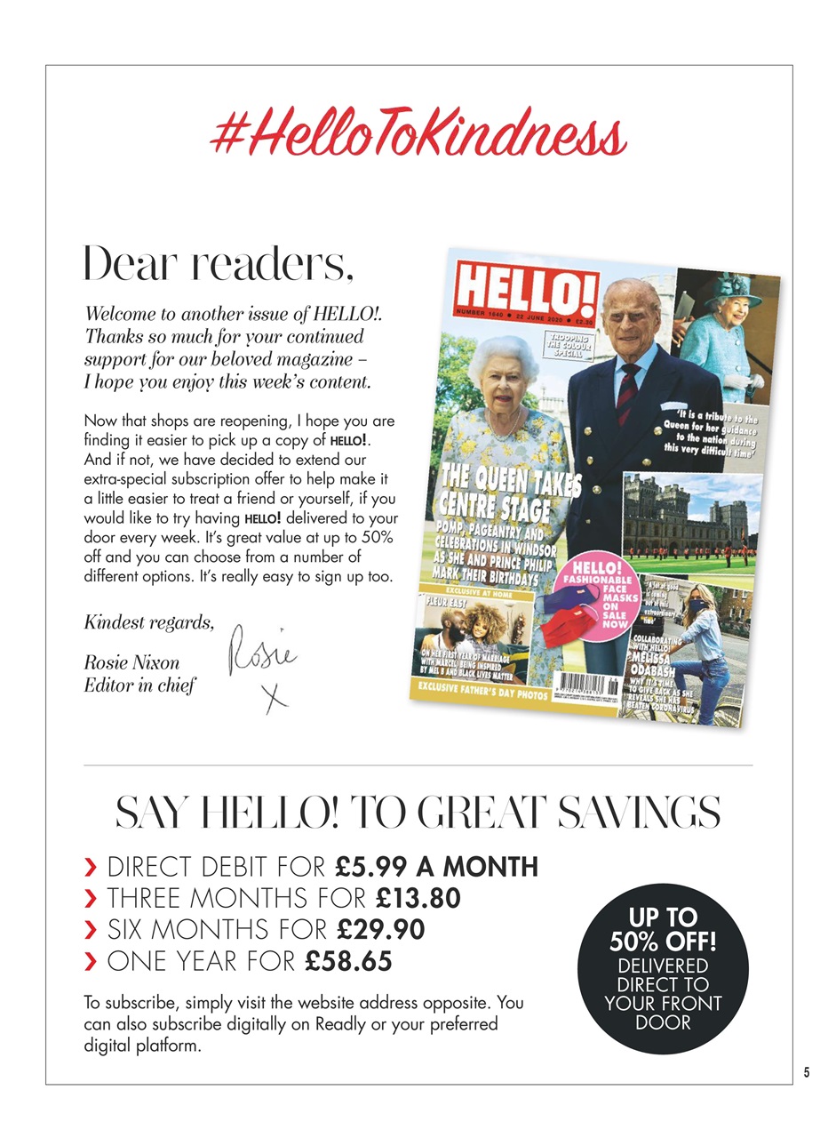 Hello! Magazine Preview Pages