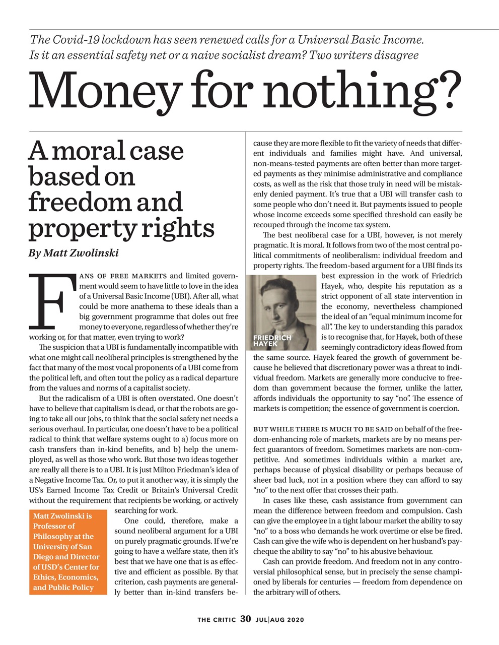 The Critic Preview Pages