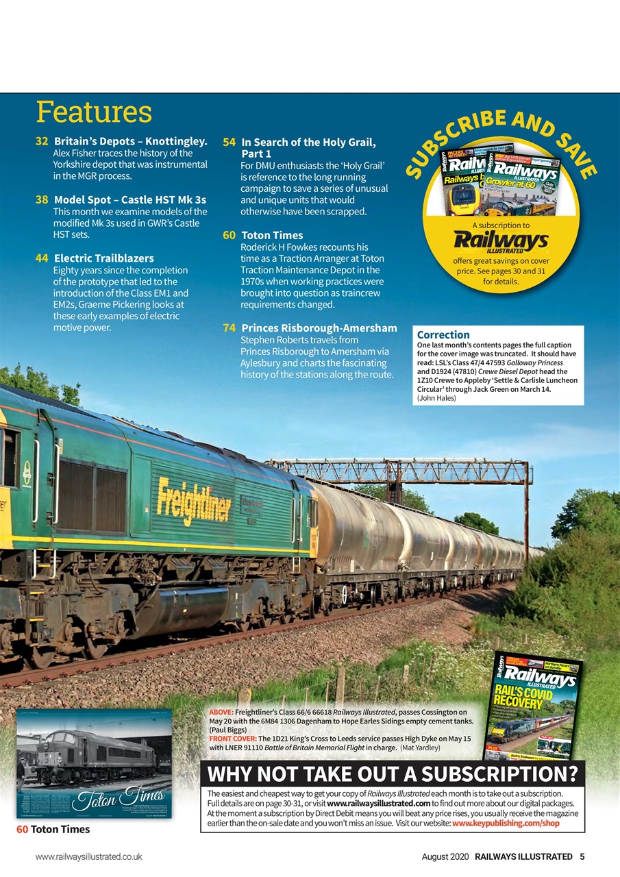 Railways Illustrated Preview Pages