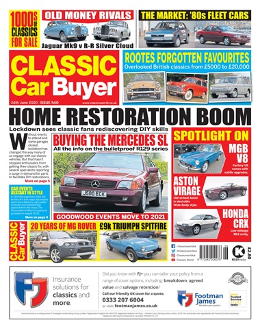 Classic Car Buyer issue 24/06/2020