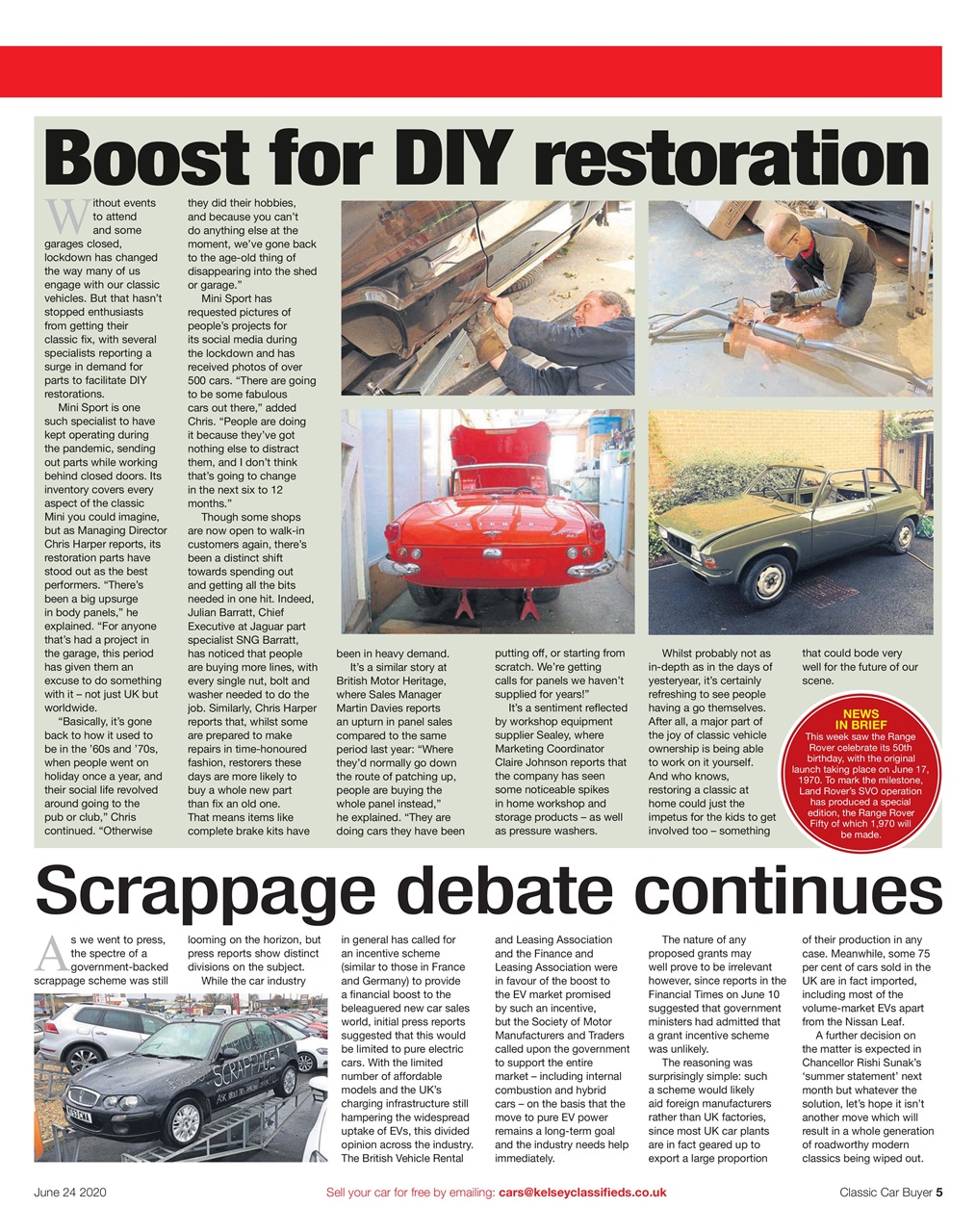 Classic Car Buyer Preview Pages
