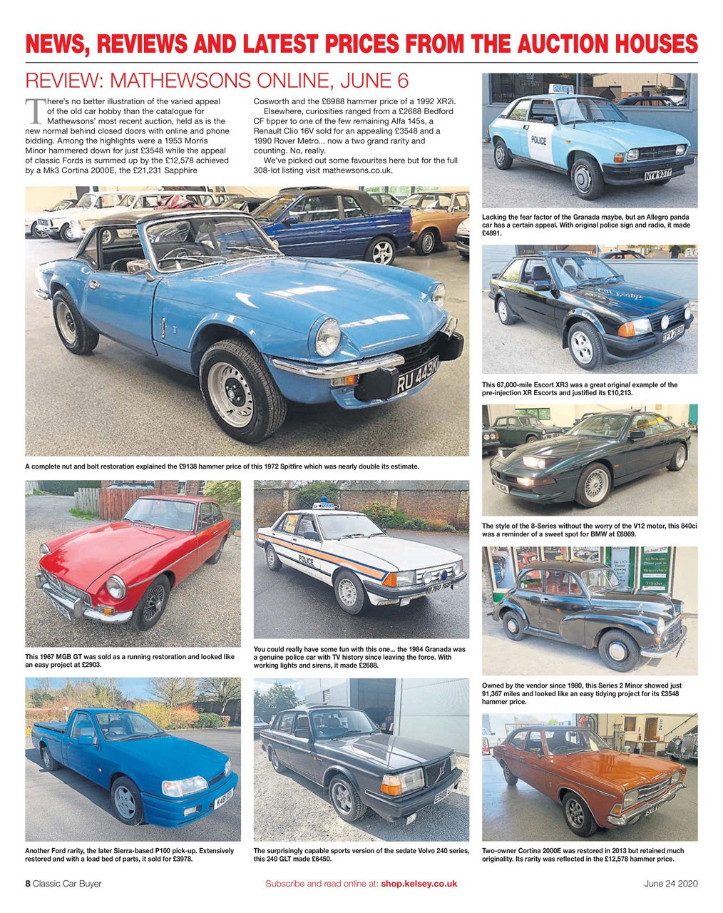 Classic Car Buyer Preview Pages