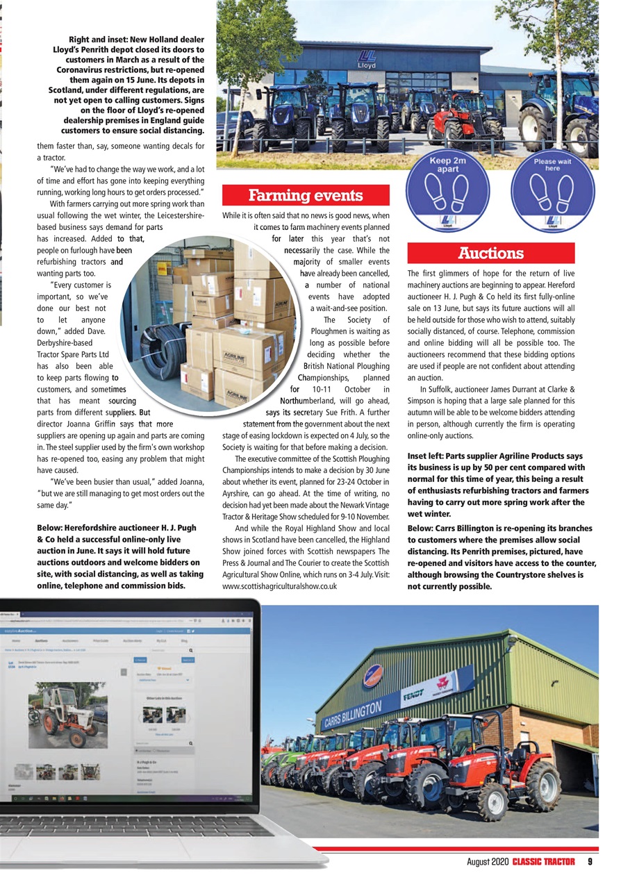 Classic Tractor Preview Pages