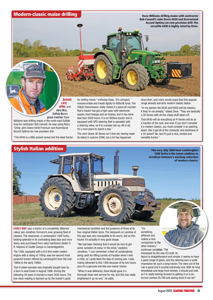 Classic Tractor Preview Pages