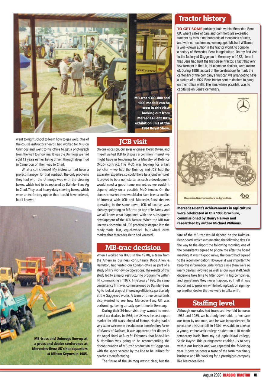 Classic Tractor Preview Pages