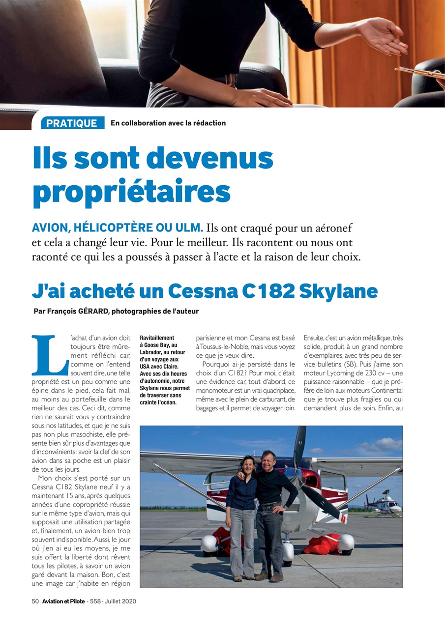 Aviation et Pilote Preview Pages