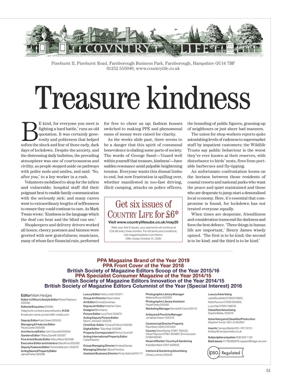Country Life Preview Pages