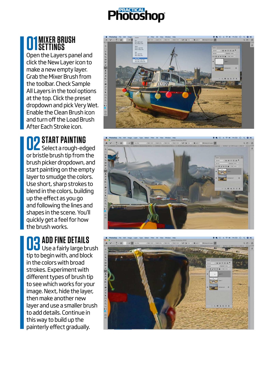 Practical Photoshop Preview Pages