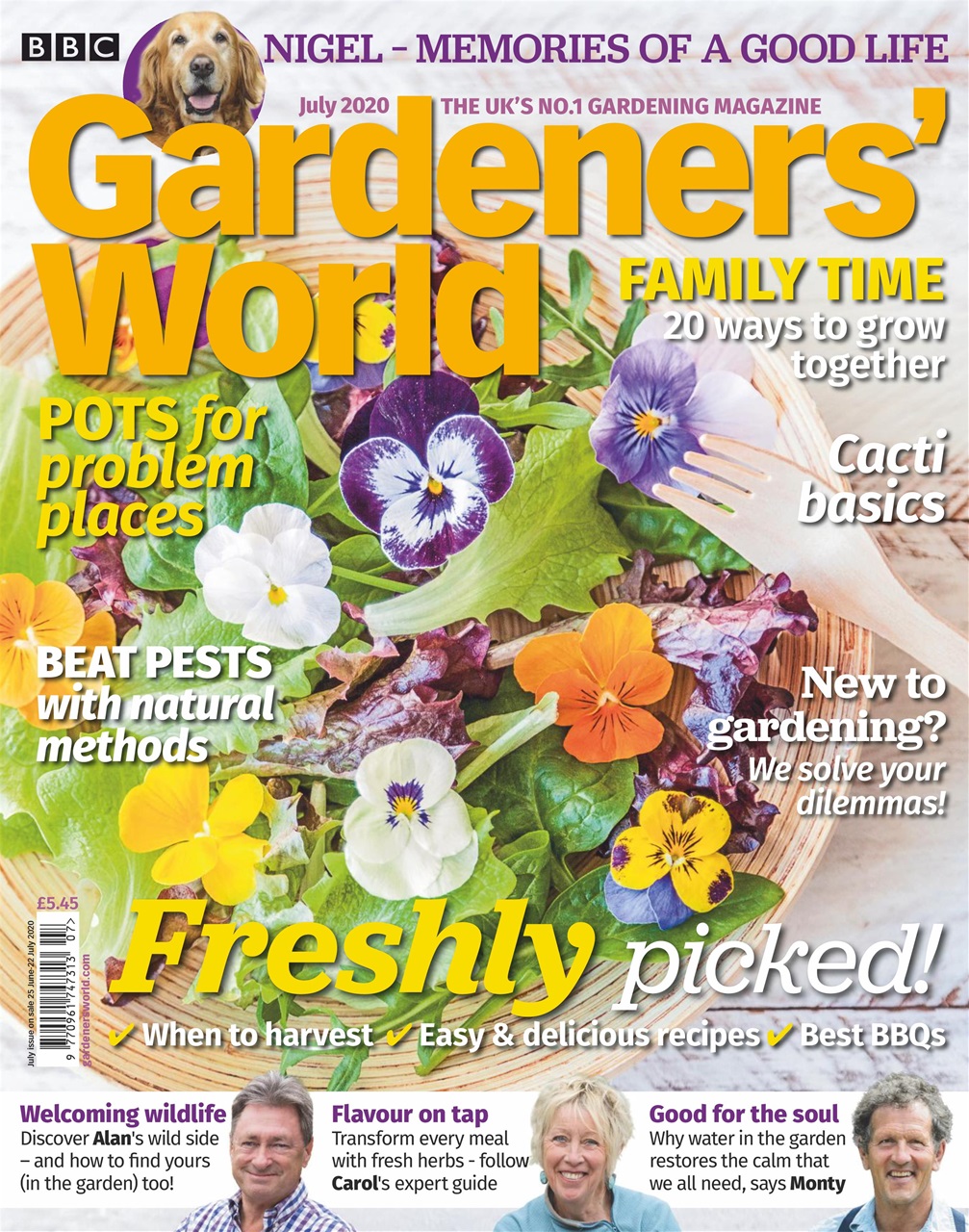 BBC Gardeners’ World Magazine Preview Pages