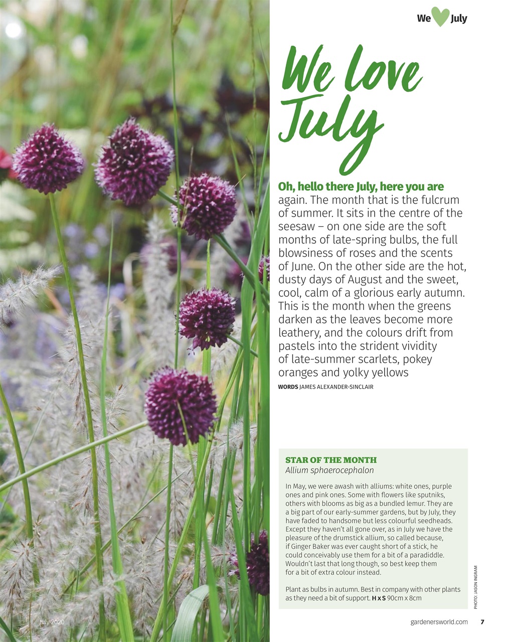 BBC Gardeners’ World Magazine Preview Pages