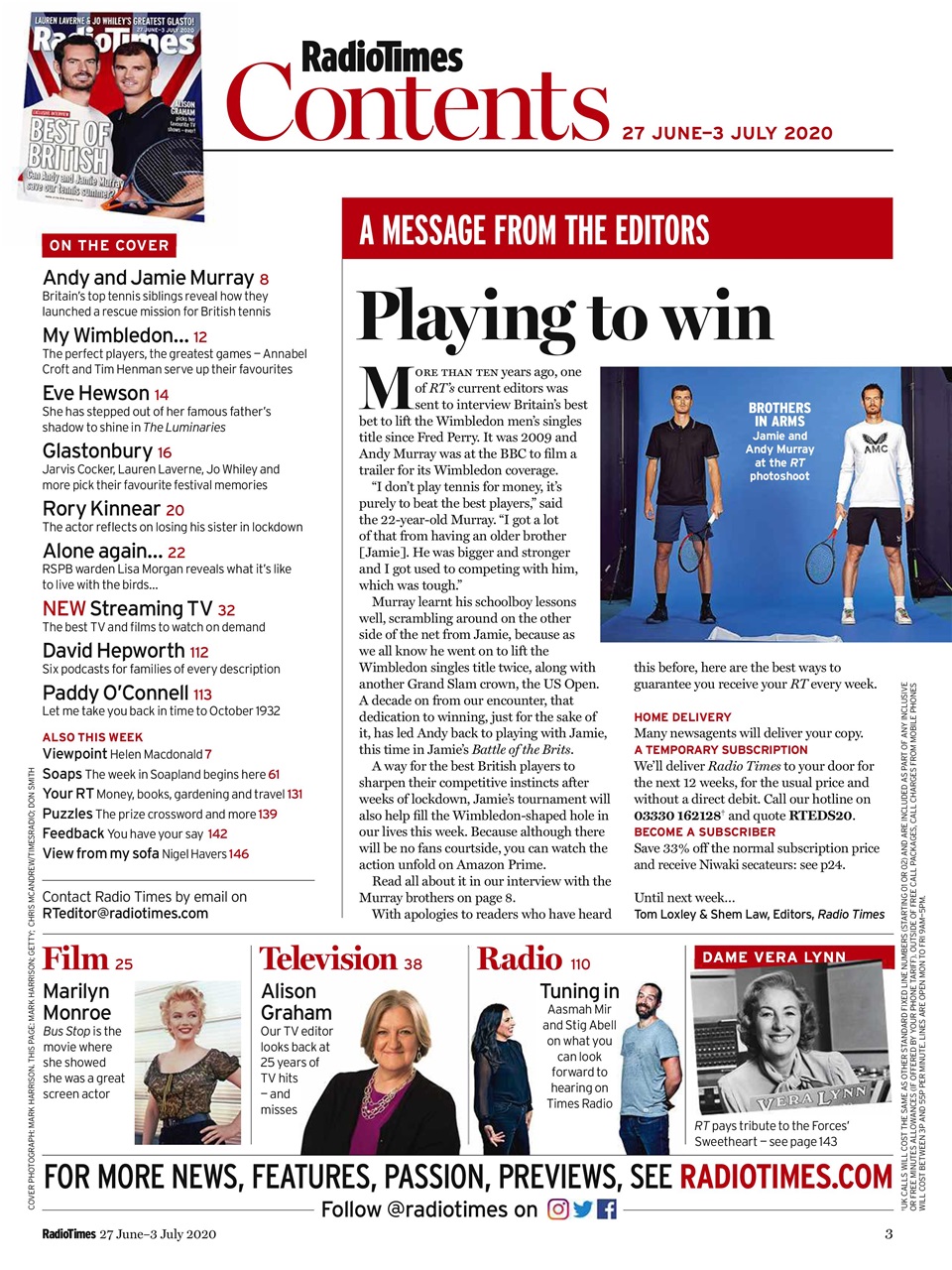 Radio Times Preview Pages