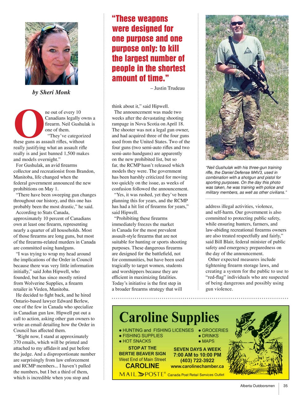 Alberta Outdoors Preview Pages