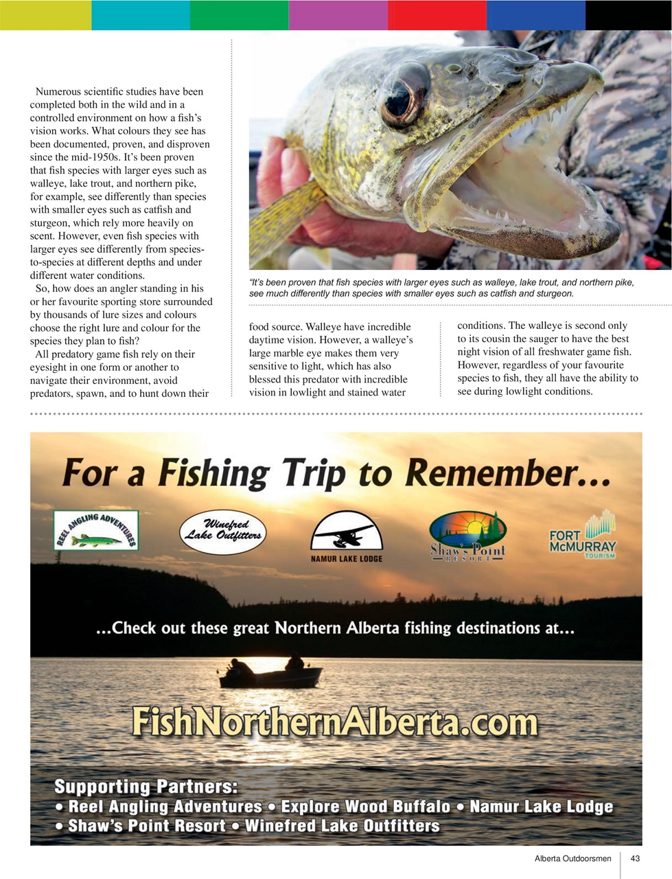 Alberta Outdoors Preview Pages
