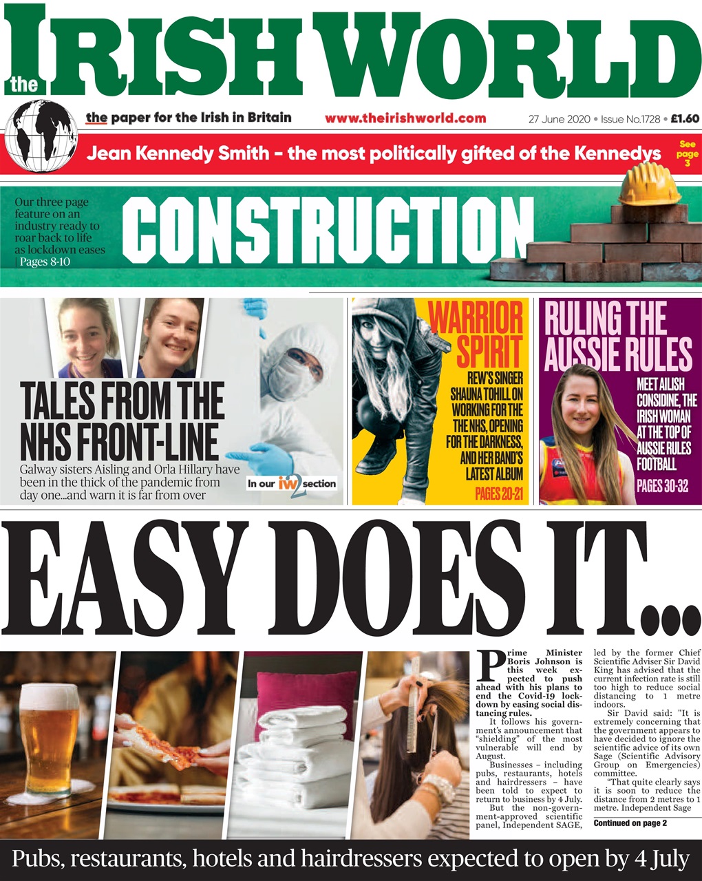 Irish World Preview Pages