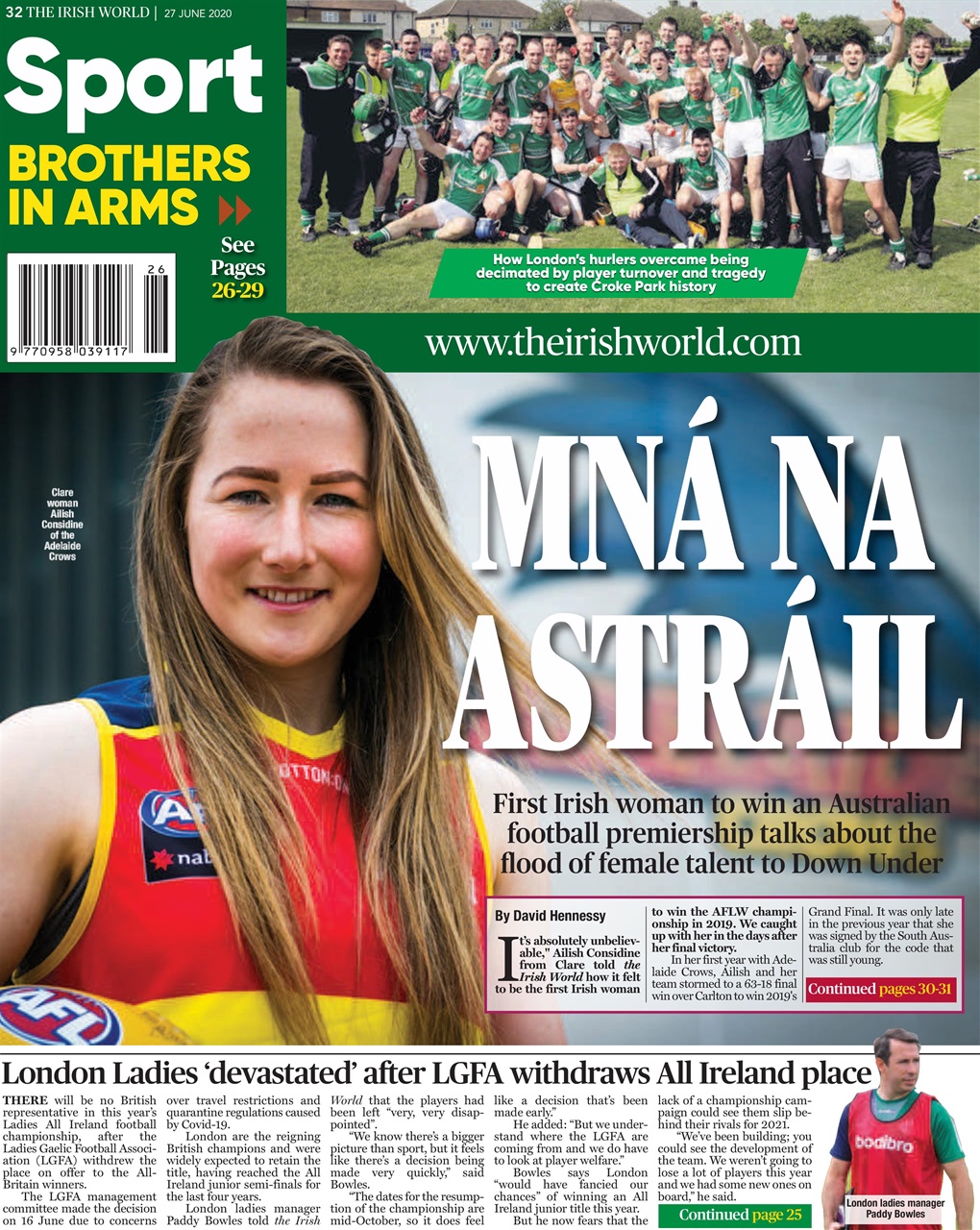 Irish World Preview Pages