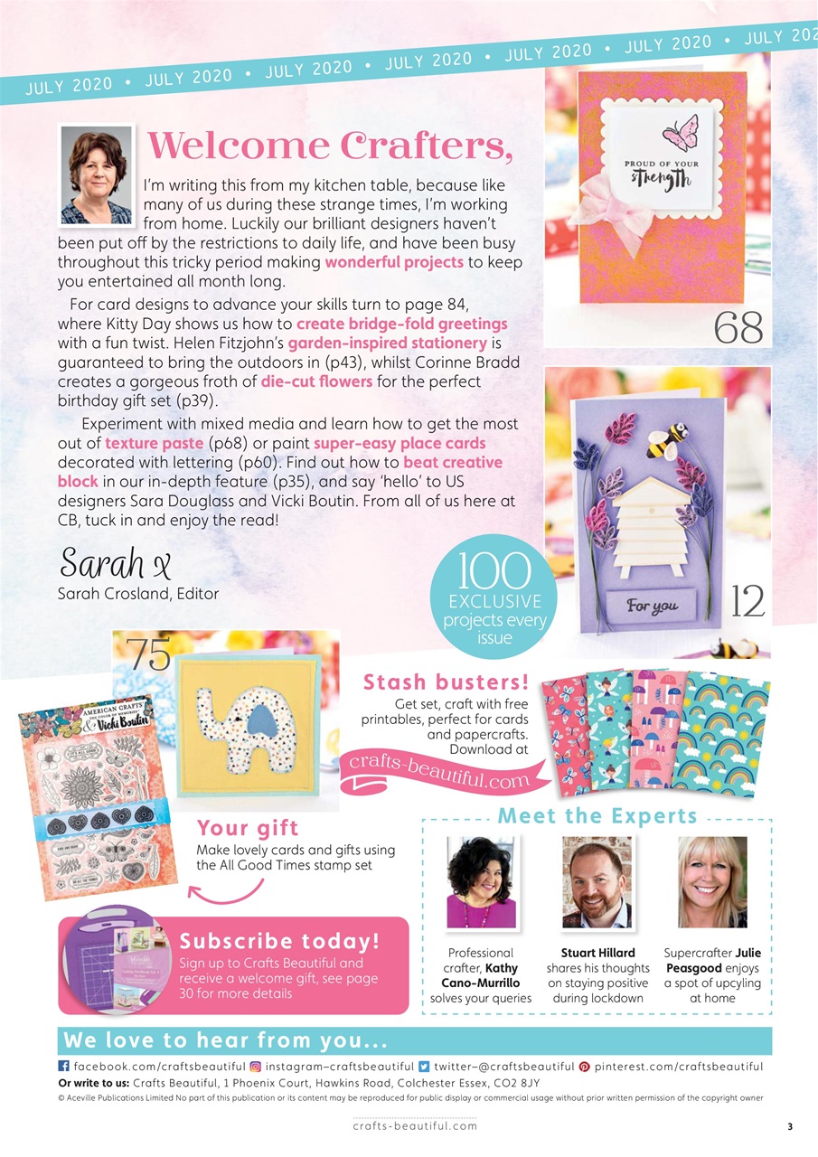 Crafts Beautiful Preview Pages