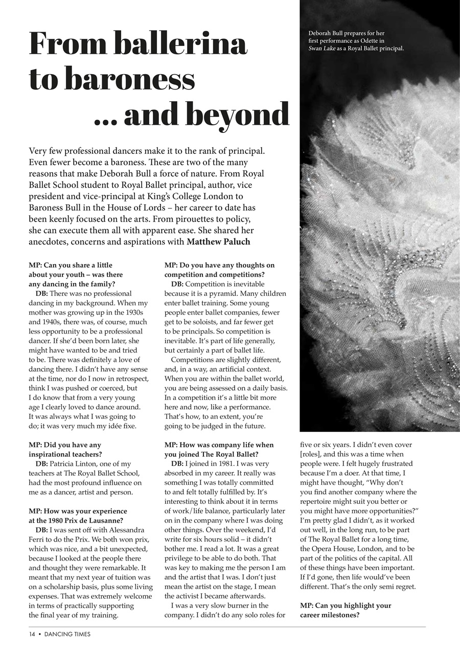 Dancing Times Preview Pages