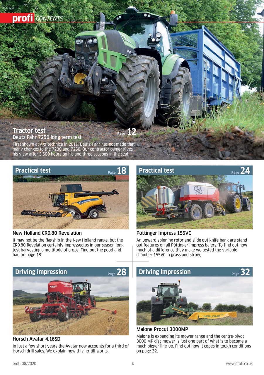 Profi International Preview Pages