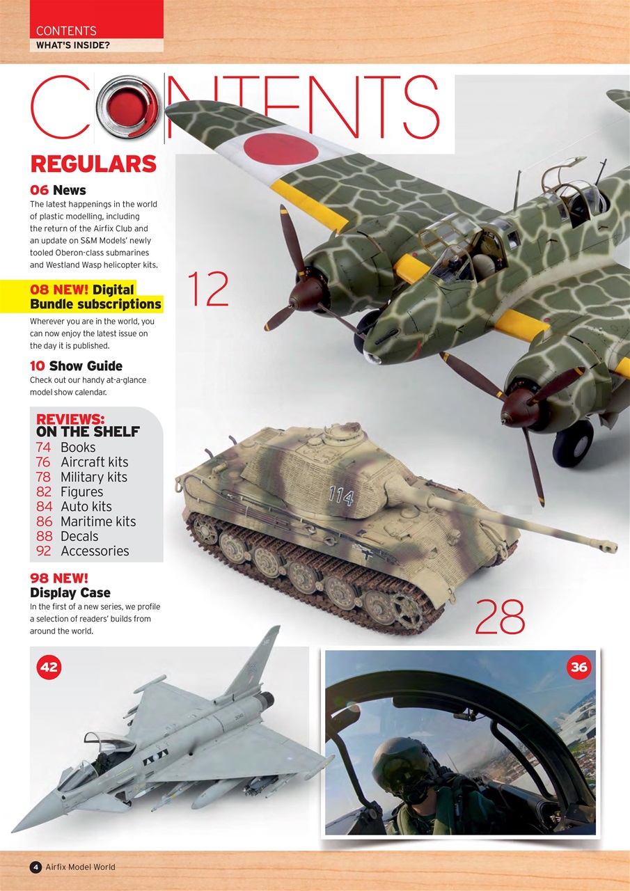 Airfix Model World Preview Pages