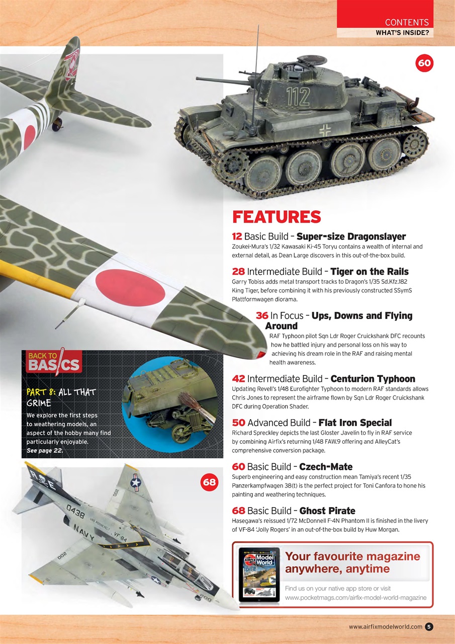 Airfix Model World Preview Pages