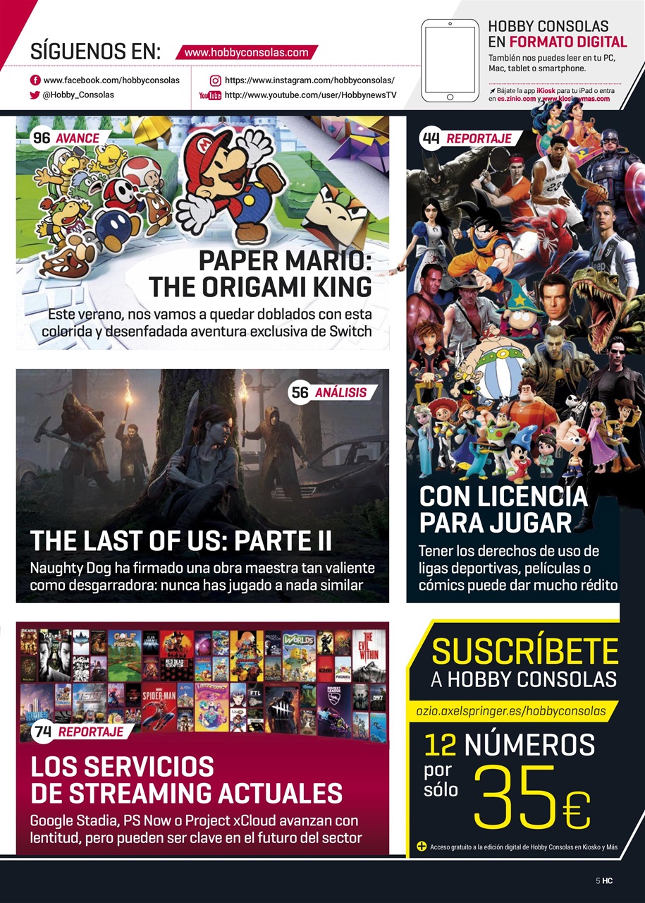 Hobby Consolas Preview Pages